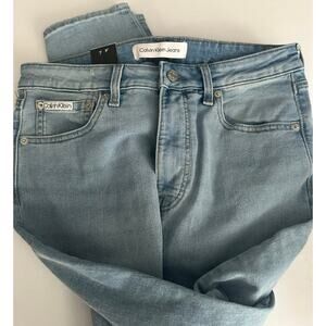 Calvin Klein Women's High-Rise Skinny Jeans in Light Blue Wash - NWT - Y2K Style